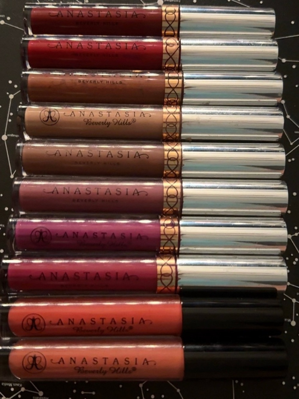 Anastasia Beverly Hills Liquid Lipstick Set — Mixed Nude & Berry Shades